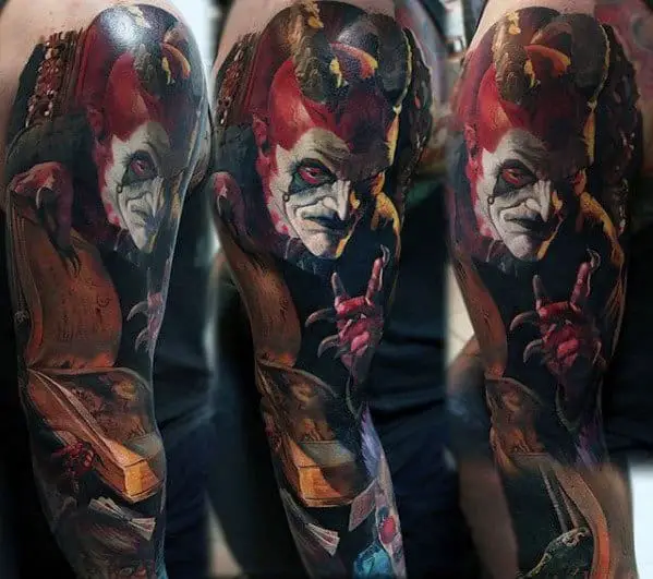 Horror Movie Sleeve by Marvin Silva TattooNOW