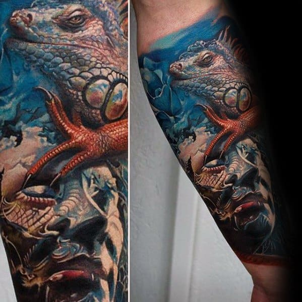 iguana-tattoo-design-on-man