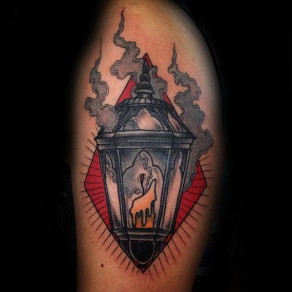 Black Sheep Tattoo  Raven  lantern Blackwork piece done by  brettbrowntattoos ohiotattooers tattoo guyswithtattoos  girlswithtattoos art colortattoo traditional ink guyswithink  girlswithink tattoos tattooed neotraditional 