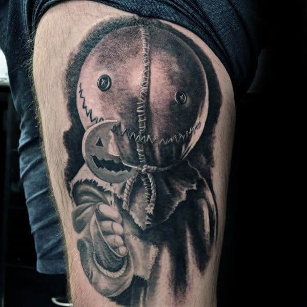 Tattoo uploaded by canvas Astbury  Sam from trick or treat  Tattoodo