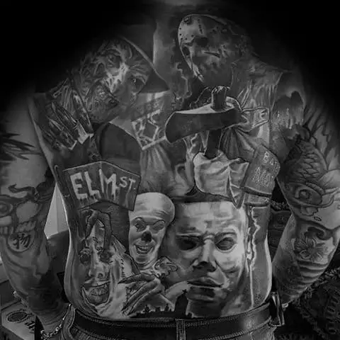 unique-horror-movie-tattoos-for-men