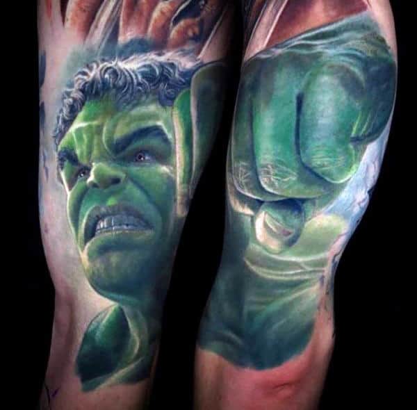 Hulk Tattoo  Etsy