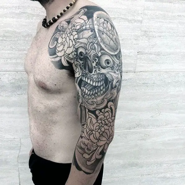 42 Japanese skull ideas  skull skull tattoos skull tattoo