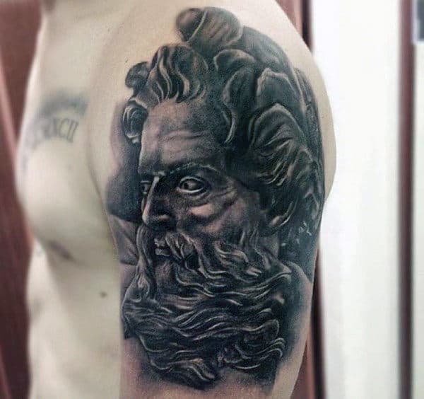 brilliant-dark-greek-god-tattoo-on-upper-arm-for-men