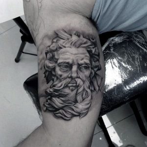 Top 30 Zeus Tattoos For Men - Lazy Penguins