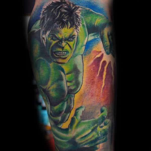hulk-with-lightening-streak-tattoo-male-forearms