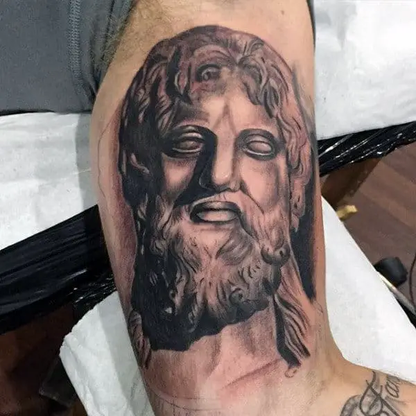 Tattoo uploaded by krugertattoo  Zeus  zeus god  Tattoodo