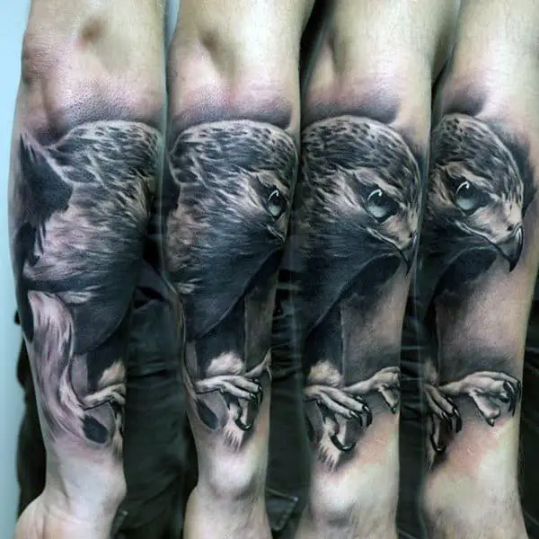 realistic-falcon-outer-forearm-tattoos-for-males