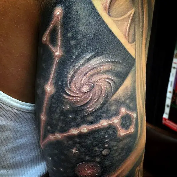 astronomy tattoo sleeve