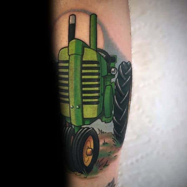 60 Farming Tattoos For Men  Agriculture Design Ideas