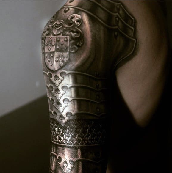 3d-infantry-knight-guys-tattoos-of-armor