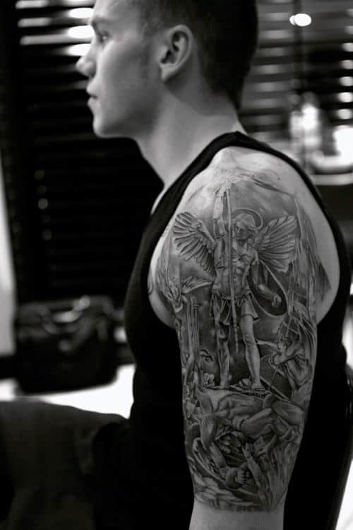 Top 30 Angel Tattoos For Men 2864