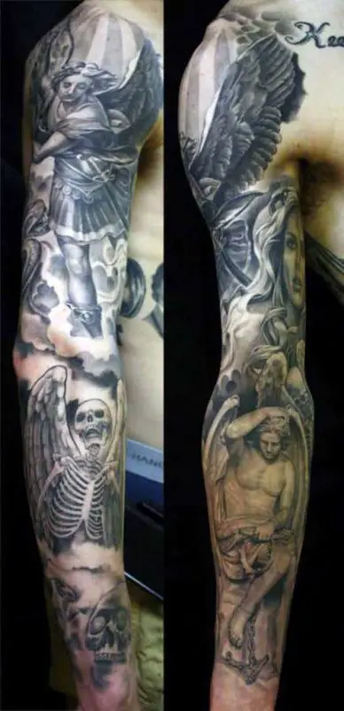 100 Best Angel Tattoos for Men and Women