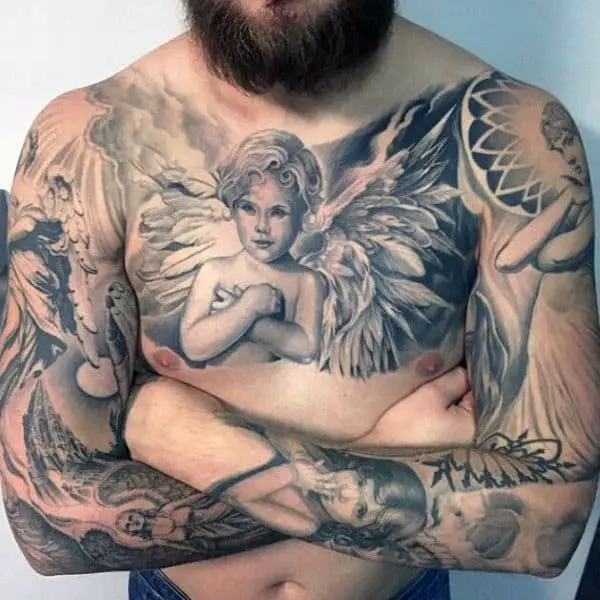 10 Female Guardian Angel Tattoo Ideas That Will Blow Your Mind  alexie