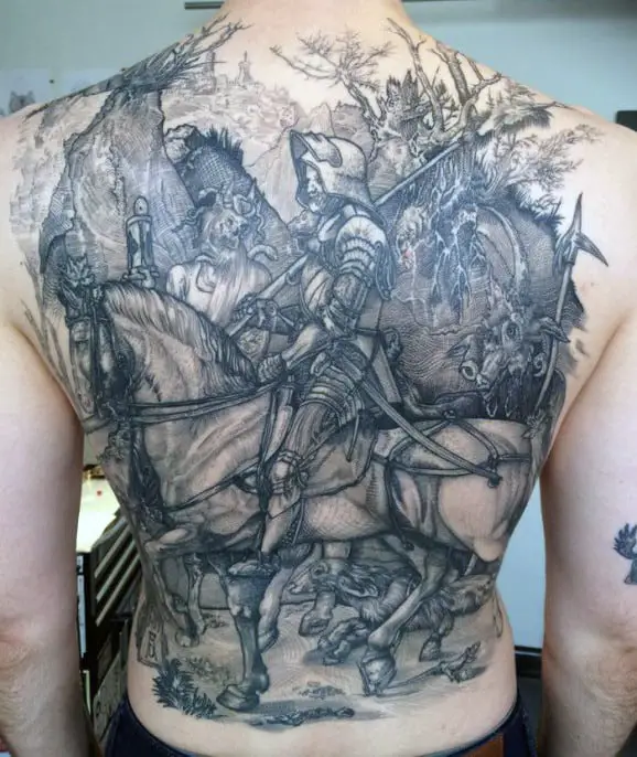 back-knight-tattoo-for-men-in-black-ink