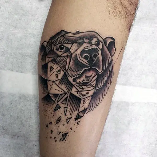 The Gallery Of Tattoo : Tattoos : Body Part Arm : Bear