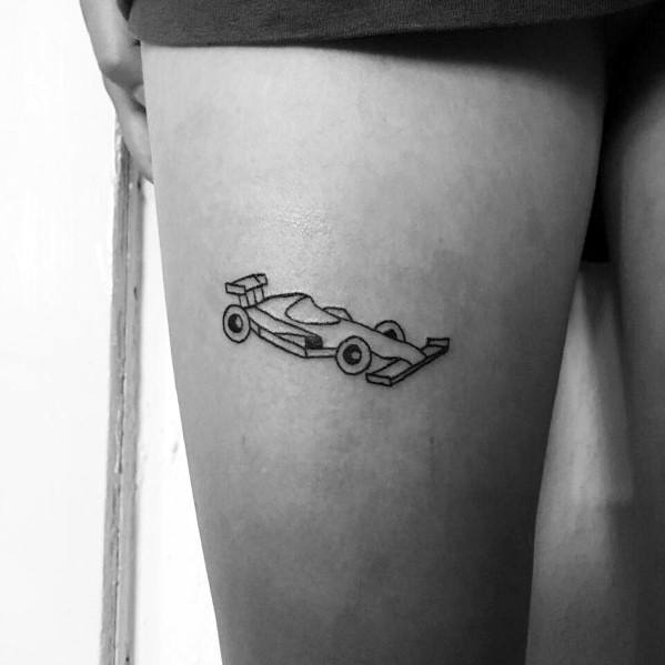 70 Car Tattoos For Men  Cool Automotive Design Ideas