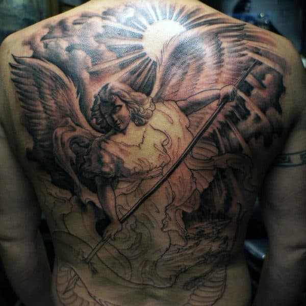 20 Lovely Light  Disturbingly Dark Angel Tattoos  CafeMomcom