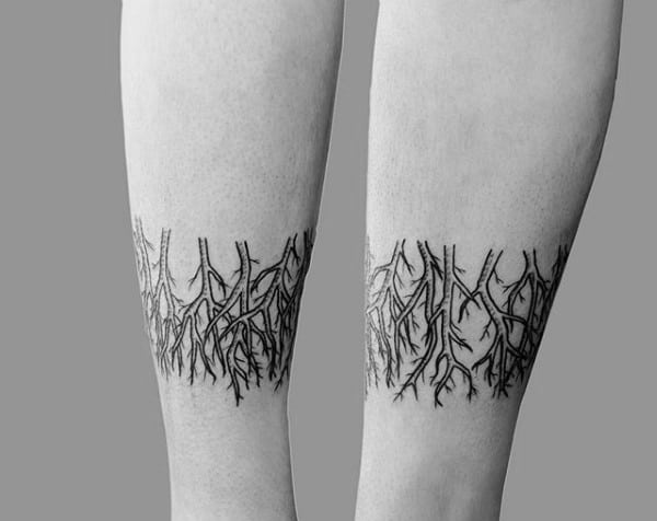 cool-tree-roots-armband-tattoos-for-guys