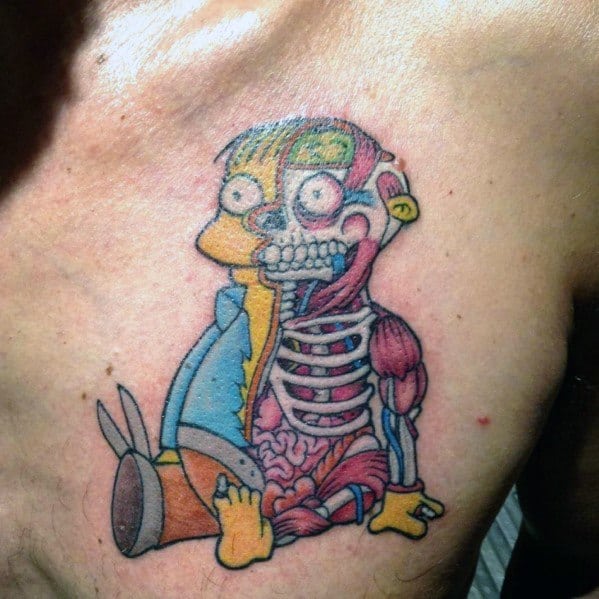 excellent-guys-ralph-skeleton-simpsons-tattoos