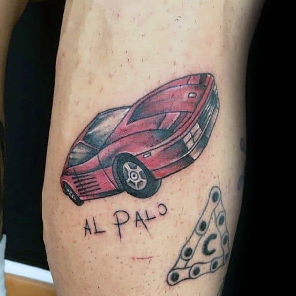 Top 30 Ferrari Tattoos For Men