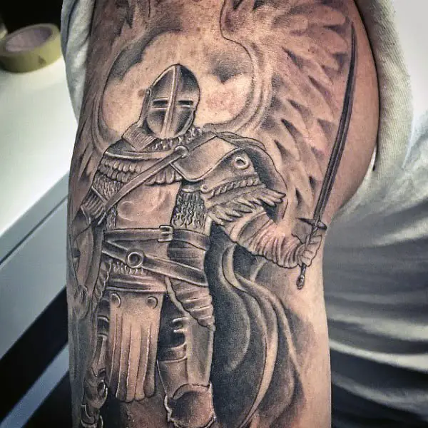 Top 30 Knight Tattoos For Men