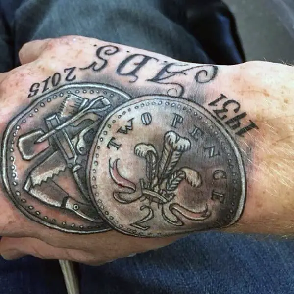 Money Tattoos  102 Finest Designs For Men That Look Astonishing