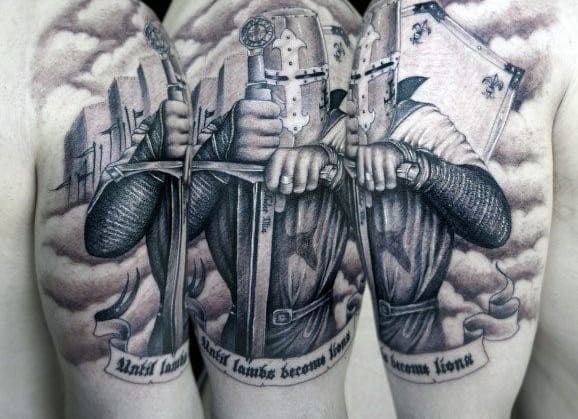 knight-quote-tattoo-for-men