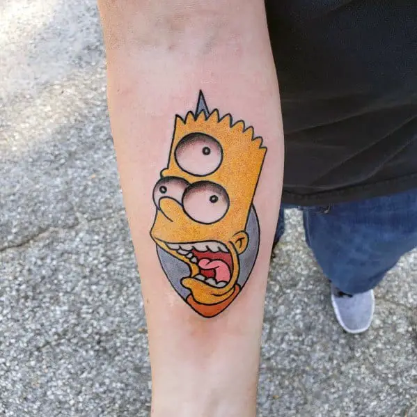 18 Cool Simpsons Tattoo Ideas  Styleoholic