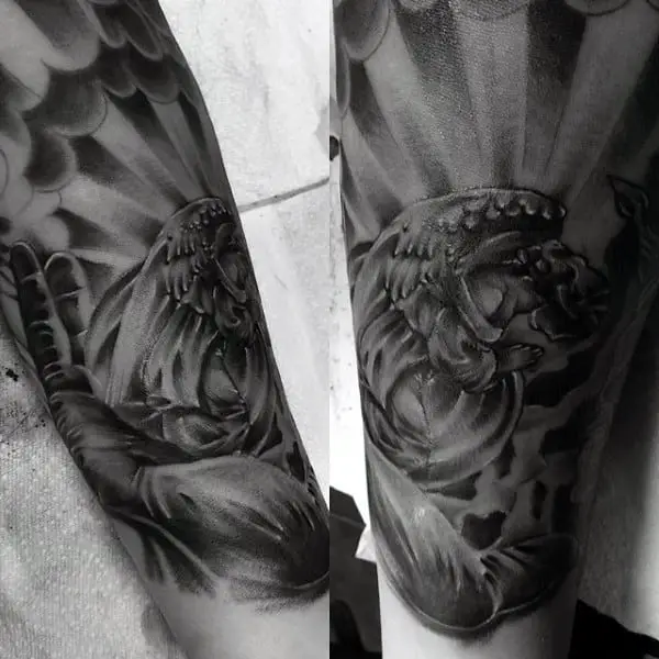 mens-angel-tattoos-forearm