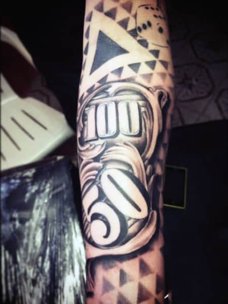 mens-money-number-tattoo-sleeve