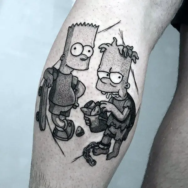 55Amazing Simpsons Tattoo Designs with Meanings Ideas and Celebrities   Body Art Guru