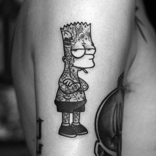 25 Simpsons Tattoos That Bring Their Wacky World To Life