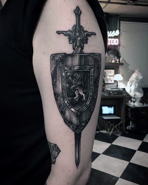 Shield Tattoo Ideas That Will Make You Feel Safer 