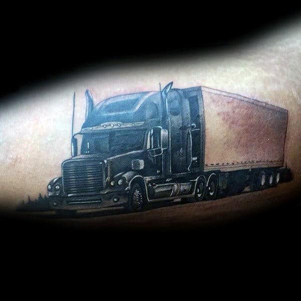 Truck Tattoo  Your Needed 23 Best Tattoo Design is Here  Tattoo Twist