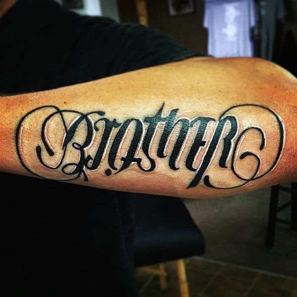 Top 30 Ambigram Tattoos For Men