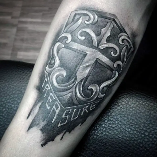 forearm-mens-shield-tattoo