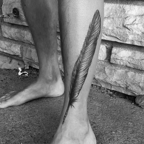 guys-quill-tattoo-design-ideas-shin