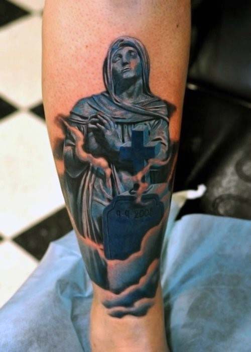 18 Atmospheric Gravestone Tattoos  Tattoodo