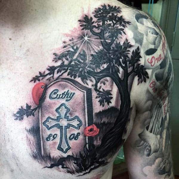 upper-chest-tombstone-and-tree-tattoo-design-inspiration