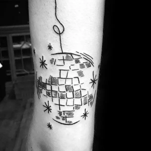 amazing-mens-disco-ball-tattoo-designs