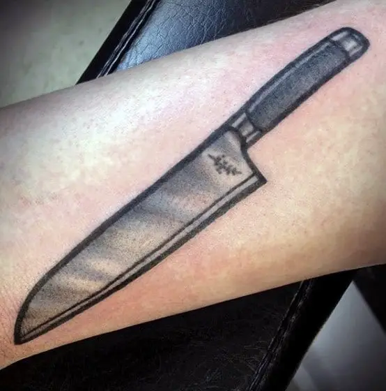 awesome-mens-small-forearm-chef-knife-tattoo