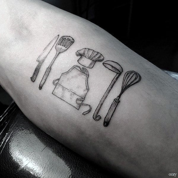 culinary-themed-mens-chef-knife-arm-tattoos