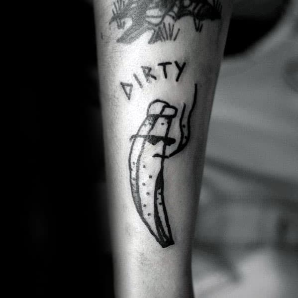 male-dity-banana-tattoo-ideas-forearm