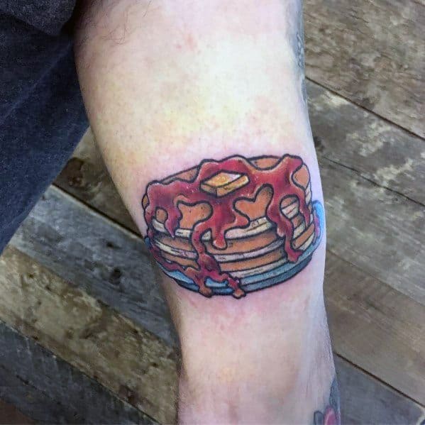 male-pancake-themed-tattoo-inspiration