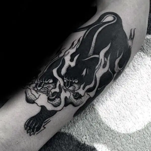 solid-black-ink-guys-hound-of-hades-forearm-cerberus-tattoos