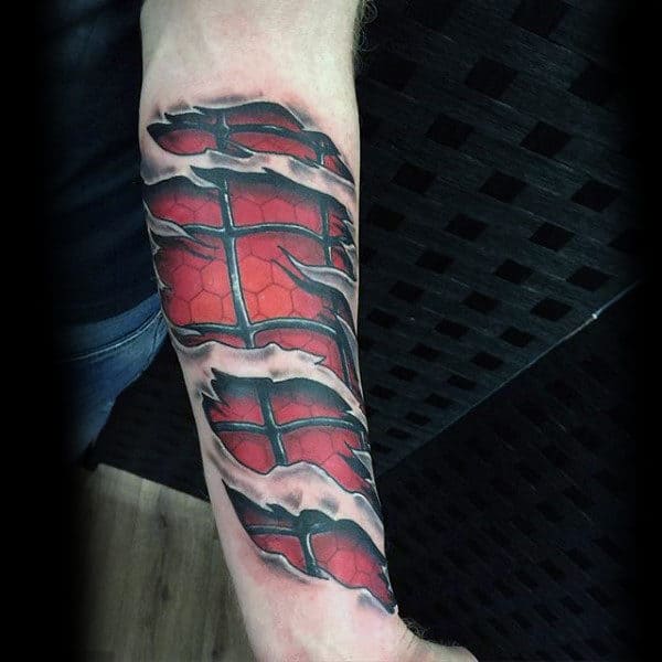 spiderman-tattoo-male-forearms