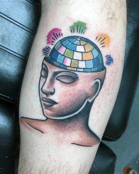 tattoo-disco-ball-ideas-for-guys