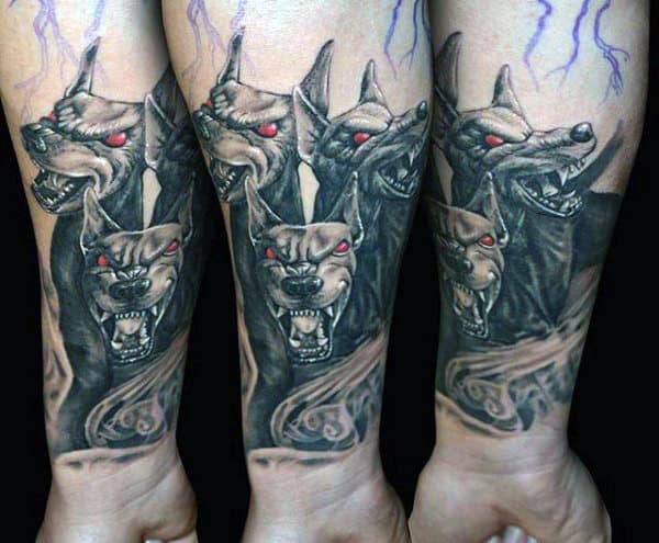 wrist-mens-cerberus-tattoos