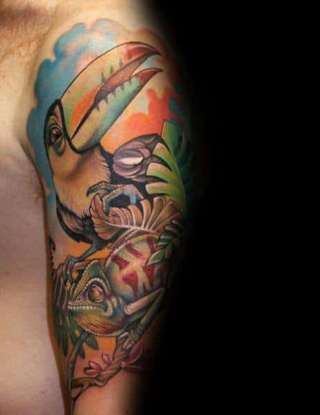 amazing-mens-toucan-tattoo-designs